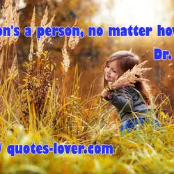 A person's a person, no matter how small