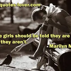 All little girls should be told they are pretty, even if they aren't.