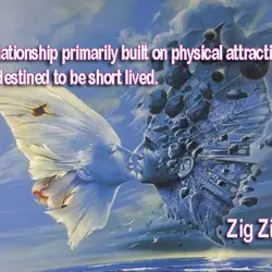 Any relationship primarily built on physical attractiveness is predestined to be short lived