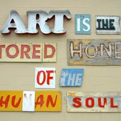 Art is the stored honey of the human soul.