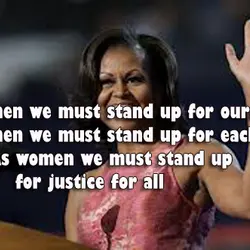 As women we must stand up for ourselves As women we must stand up for...