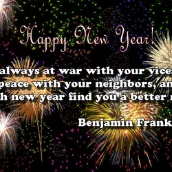 Be always at war with your vices, at peace with your neighbors, and let each...
