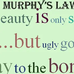 Beauty is only skin deep but ugly goes all the way to the bone