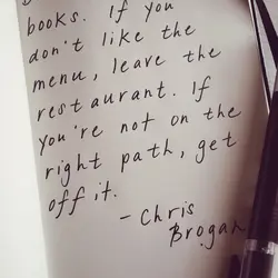 Don't settle; Don't finish crappy books. If you don't like the menu, leave the restaurant....