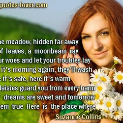 Deep in the meadow, hidden far away A cloak of leaves, a moonbeam ray Forget...