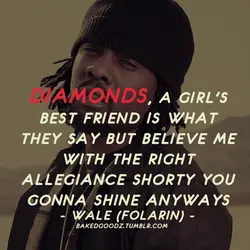 Diamonds, a girl best friend is what they say but believe me with the right...