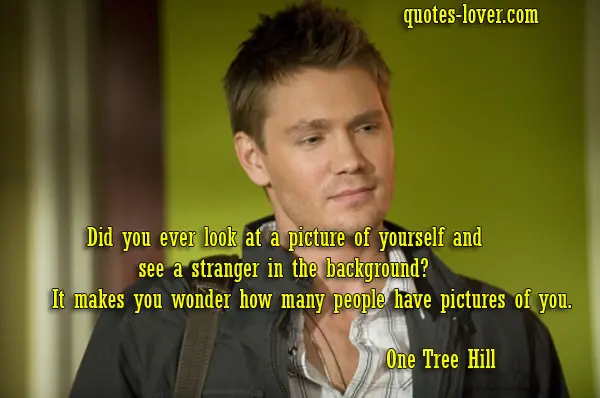 Did you ever look at a picture of yourself and see a stranger in the background? It makes you wonder how many people have pictures of you.