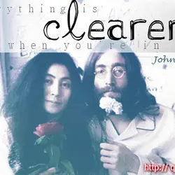 Everything is clearer when you're in love
