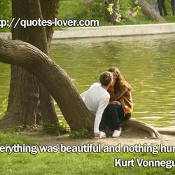 Everything was beautiful and nothing hurt.