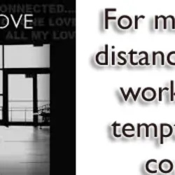 For making a long distance relationship work, avoid the temptation to be controlling.