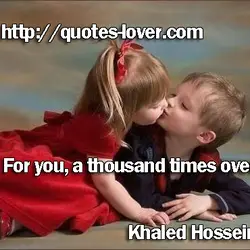 For you, a thousand times over.