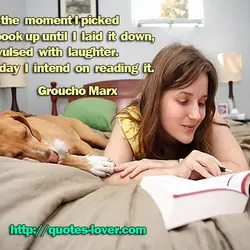 From the moment I picked your book up until I laid it down, I convulsed...
