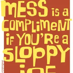 Hot mess is a compliment if you're a sloppy Joe