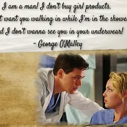 I am a man. I don't buy girl products. I don't want you walking in...