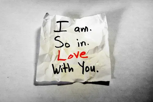 I am so in love with you.