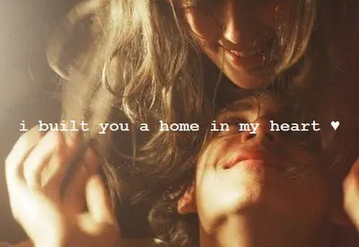 I built you a home in my heart