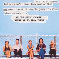 I guess we are who we are for a lot of reasons. And maybe we'll...