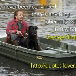 I have never been convinced there's anything inherently wrong in having fun.