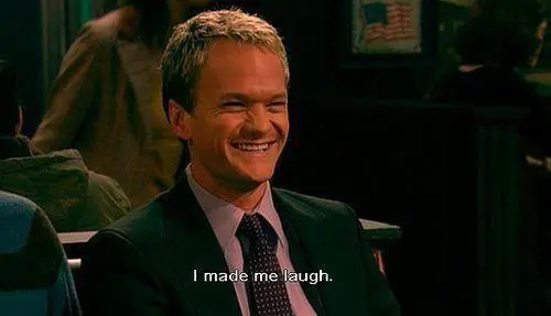 I made me laugh