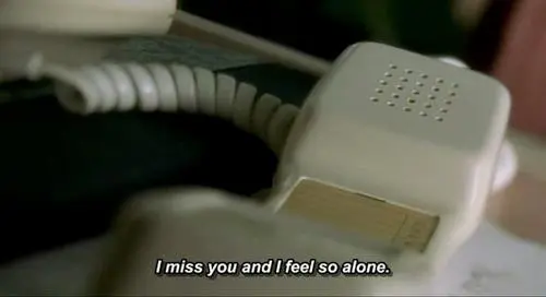 I miss you and I feel so alone.