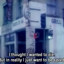 I thought I wanted to die. But in reality I just wanted to be saved.