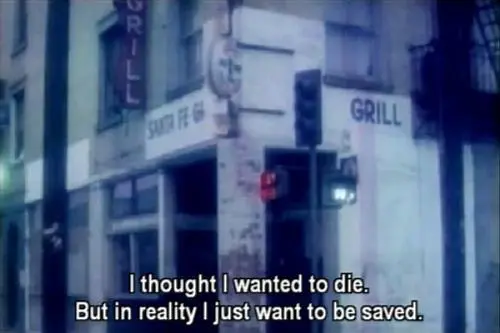 I thought I wanted to die. But in reality I just wanted to be saved.