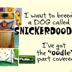 I want to breed a dog called 'SnickerDoodle'. I've got the 'oodle' part covered