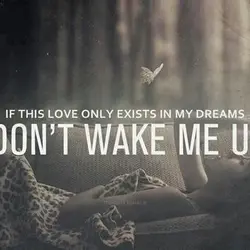 If this love only exists in my dreams don't wake me up