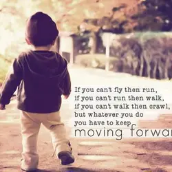 If you can't fly then run, If you can't run then walk, if you can't...