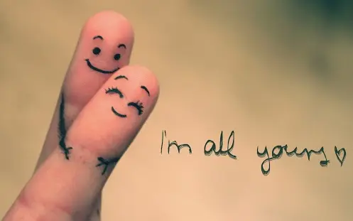 I'm all yours.