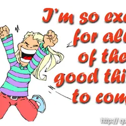 I'm so excited for all of the good things to come