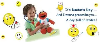 It's Doctor's Day and I wanna prescribe you a day full of smiles!