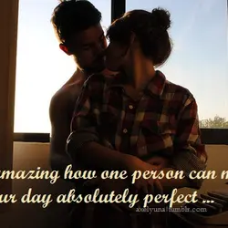It's amazing how one person can make your day absolutely perfect