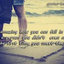 It's amazing how you can fall in love with a person you didn't even notice...