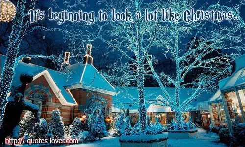 It's beginning to look a lot like Christmas