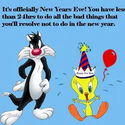 It's officially New Years Eve! You have less than 24 hrs to do ll the...