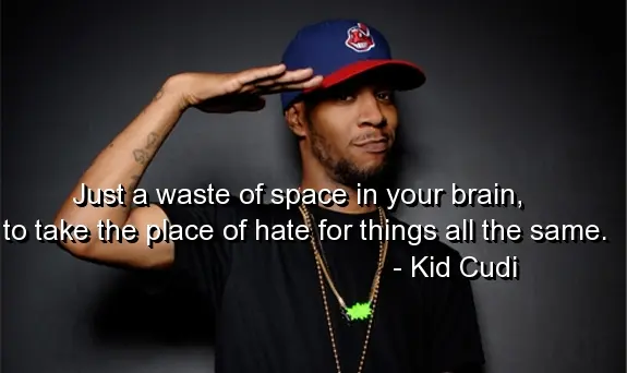 Just a waste of space in your brain to take the place of hate for things all the same