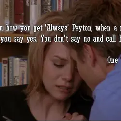 Let me tell you how you get 'Always' Peyton when a man asks you to...