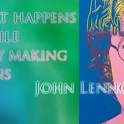 Facebook Cover: Life is what happens to you while you're busy making other plans