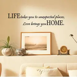 Life takes you to unexpected places, Love brings you Home.