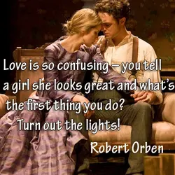 Love is so confusing – you tell a girl she looks great and what’s the...