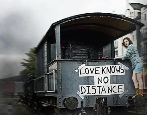 Love knows no distance.