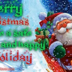 Merry Christmas! have a safe and happy holiday
