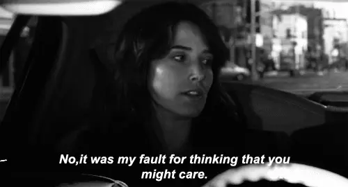 No, it was my fault for thinking that you might care