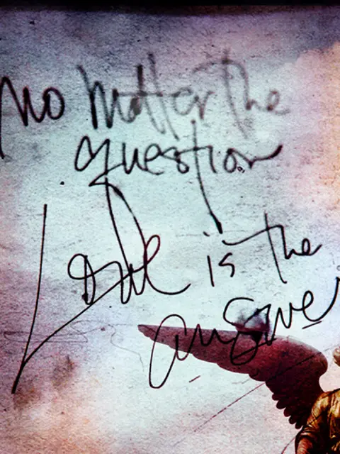 No matter the question - love is the answer.