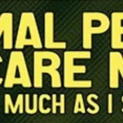 Normal people scare me but not as much as I scare them.