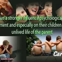 Nothing has a stronger influence psychologically on their environment and especially on their children than...