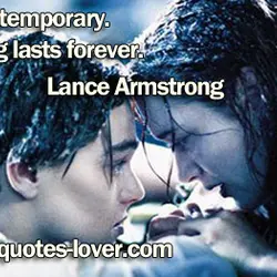 Pain is temporary. Quitting lasts forever.