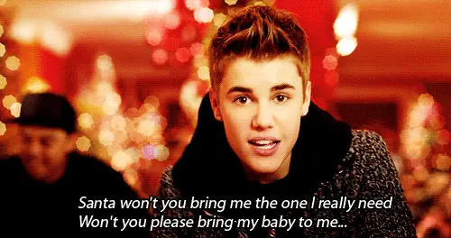 Santa won't you bring me the one I really need Won't you please bring me my baby to me
