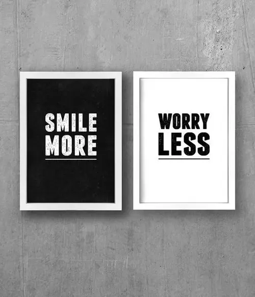 Smile more. Worry less.